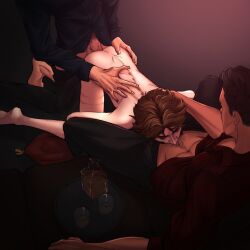 1cuntboy 2boys anal anal_insertion anal_sex arcane arcane_jayce arcane_viktor bush bushy_pubes cunnilingus cuntboy cuntboy/male cuntboy_focus cuntboydom eating_out eating_pussy fucked_from_behind fucked_into_submission fucked_senseless fucked_silly gay gay_domination gay_male gay_sex hairy_pussy intersex jayce_talis league_of_legends male malesub marndraws oral oral_sex penis penis_in_ass sandwich_position sandwiched spitroast spitroasting submission submissive submissive_male threesome trans_man transmasc twink twink_penetrated viktor_(league_of_legends) yaoi
