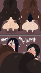 2animals 2girls 2horses ahe_gao anilingus ass_focus ass_grab beast_rimming bestiality black_hair blush cheating_(relationship) face_in_ass g3mma jenna_ortega kissing_ass lipstick_on_anus lipstick_on_ass morticia_addams mother_and_daughter netorare presenting_anus presenting_ass puffy_anus rimjob rimming rimming_horse smothering_ass straight text the_addams_family tongue_in_anus wednesday_addams zoophilia