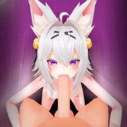 1boy 1girls 3d 3d_animation ahoge animal_ears animated anus areola areolae ass ass balls bangs bangs_between_eyes blowjob blush breasts chiyo1000nights closed_eyes crossed_bangs deepthroat dominant_pov female filian filian_(vtuber) hair_between_eyes hair_ornament hair_physics hair_ribbon holding_partner indie_virtual_youtuber indoors inner_ear_fluff jumngee jungee kneeling kneeling_blowjob kneeling_female kneeling_on_ground kneeling_oral_position kneeling_sex light-skinned_female light-skinned_male light_skin looking_at_partner looking_at_viewer loop male male/female male_pov nipples on_ground penis pink_light pov pov_eye_contact purple_eyes short_hair small_breasts sound sound_effects streamer submissive submissive_female sucking sucking_penis tagme tail thighs uncensored video virtual_youtuber voice_acted vtuber white_hair white_inner_ear_fluff