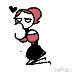1girl 1girls animated blowjob condom cumflation female inflation n1_1ck original original_character squirt stick_figure stickman tagme video