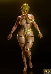 1girls 3d 3d_(artwork) bleach child_bearing_hips digital_media_(artwork) female female_focus female_only hagiwara_studio huge_ass huge_breasts thick thick_ass thick_thighs tia_harribel