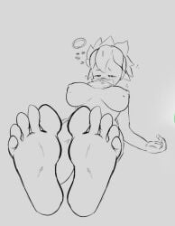 anthro anthrofied ass avroshangyadventure breasts feet feet_focus flora_fauna foot_fetish plant plant_girl plant_humanoid plantie plants_vs._zombies popcap_games solar_flare_(pvz) sunflower_(pvz)
