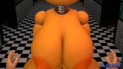 1boy 1girls 3d 3d_animation animated animatronic_female areolae bouncing_breasts breast_grab breasts five_nights_at_freddy's fnaf heart-shaped_pupils nipples pov pov_eye_contact pov_male robot_girl smiling smiling_at_viewer sound sound_effects t-bone589 t-bone_(artist) tagme thick_thighs toy_chica_(fnaf) toy_chica_(love_taste) video