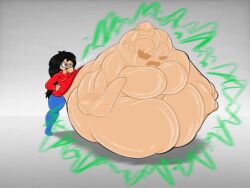 big_breasts breasts digest digested digested_prey digesting digestion digestion_noises digestive_fluids digital_drawing_(artwork) eaten_alive expanded_belly female friday_night_funkin friday_night_funkin_mod giantess nikusa_(sugarratio) size_difference vore vore_belly
