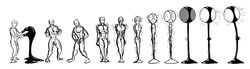 animate_inanimate clothing dragmon human_to_inanimate lamp rubber simple_background solo suit transformation white_background