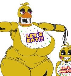 breasts female five_nights_at_freddy's huge_breasts jpg momiji_(artist) tagme twitter_link withered_chica
