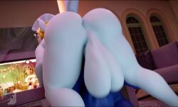 2futas 3d 3d_(artwork) 3d_animation 4k 4k_resolution anal anal_insertion anal_sex animal_genitalia animal_penis ass balls big_ass big_balls big_breasts blue_body blue_eyes blue_hair blue_skin blush breast_press breasts brown_eyes completely_nude completely_nude_futa controller cum cum_in_ass cum_inside deep_penetration doggy_style furry furry_futa futa/futa futa_on_futa futa_only futanari holding holding_object holding_spear holding_weapon horse_penis horsecock huge_ass huge_breasts huge_cock huge_testicles intersex lying multiple_futa my_little_pony my_little_pony_friendship_is_magic nipples nude nude_futa open_mouth penis playing_videogame playstation_controller pony ponytail princess_luna_(mlp) ps5_controller royal_guard_(mlp) sex sex_from_behind smile smiling sound spear tail testicles tomix vein veins veiny veiny_penis video weapon white_body white_skin
