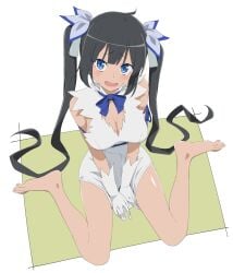 hestia (danmachi) from dungeon ni deai wo motomeru no wa machigatteiru darou ka by salpin