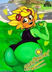solar flare (pvz) from plants vs zombies by lusoillustrations