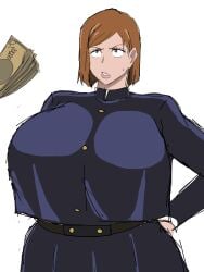 breasts female huge_breasts jpg jujutsu_kaisen momiji_(artist) nobara_kugisaki tagme twitter_link