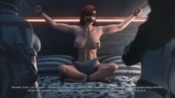 3d commander_shepard femshep liara_t'soni mass_effect miranda_lawson waywardsfm