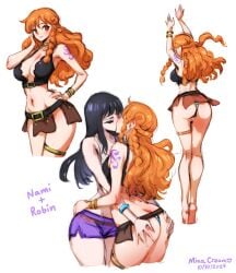 nami (one piece) from one piece by minacream