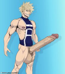 bakugou katsuki from my hero academia by vikifox (artist)