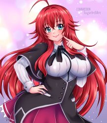 rias gremory from high school dxd by enly art