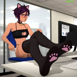 invisigal from dispatch (game) by protocat