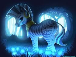 2019 anatomically_correct anatomically_correct_pussy animal_genitalia animal_pussy anus ass cutie_mark ear_piercing equine equine_pussy female feral friendship_is_magic hi_res mammal my_little_pony outside penis piercing pussy shydale solo zebra zecora_(mlp)