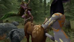 1futa 1girls 3d animal_genitalia animal_genitalia_on_humanoid animal_penis centaur centauress cervid_taur deer_taur dryad_(warcraft) eredar futa_on_female futanari heroes_of_the_storm horse_penis horsecock horsecock_on_humanoid intersex lunara raense_(artist) taur vaginal_penetration world_of_warcraft