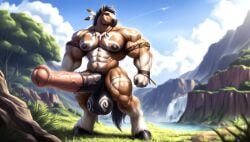 abs absolute_unit ai_generated anthro anthro_only beefcake beefu biceps body_markings bodybuilder broad_shoulders buff casual casual_boner casual_nudity clavicle completely_nude completely_nude_male confident confidently_naked digitigrade expressionless furry hooved_toes horse horsecock huge_genitalia huge_muscles huge_pecs hyper hyper_balls hyper_muscles hyper_penis male male_only massive_muscles massive_penis massive_testicles nai_diffusion naked native_american natural_body_magic natural_erection naturist nudist pectorals proud_of_his_cock shameless solo tall theblockhead thick_arms thick_thighs tribal tribal_jewelry tribal_male tribal_markings tribal_necklace tribal_paint triceps unaroused veiny_muscles veiny_penis wallpaper