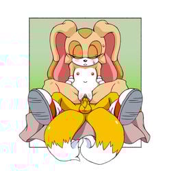 1boy 1girls 2010s 2019 animal_ears anthro anthro_female anthro_male anthro_on_anthro anthro_only anthro_penetrated anthro_penetrating anthro_penetrating_anthro anthrofied balls black_nose blush breasts brown_nose bunny bunny_girl canine closed_eyes couple cream_the_rabbit cub cub_on_cub cute duo erect_nipples erection eyelashes female female_cub female_penetrated flat_chest footwear fox fox_boy fur furry furry_female furry_male furry_only genitals girly girly_girl lagomorph leatherruffian long_ears male male/female male_cub male_penetrating male_penetrating_female mammal miles_prower mobian_(species) multicolored_tail naked nipples nude penetration penis pussy pussy_juice rabbit rabbit_girl reverse_cowgirl_position sega sex shoes small_breasts socks sonic_(series) sonic_team sonic_the_hedgehog_(series) spread_legs straight sweat tail tails tails_the_fox tan_fur testicles url vagina vaginal_penetration vaginal_sex video_games yellow_fur young young_anthro young_female young_male