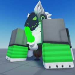 3d 3d_(artwork) 3d_animation animated anthro anthro_only balls big_dildo blank_background dildo dildo_in_ass dildo_penetration dildo_riding erect_penis erection furry furry_ears furry_male furry_only gay gay_male glowing_genitalia glowing_penis green_(greentoaster) greentoaster knot knotted_dildo knotted_penis looking_at_viewer loop looping_animation made_using_roblox male male_focus male_only nostrils paws penis protogen protogen_armor protogen_visor red_dildo riding riding_dildo roblox robloxian self_upload sheath solo solo_anthro solo_focus solo_male stockings tagme video white_ears white_fur