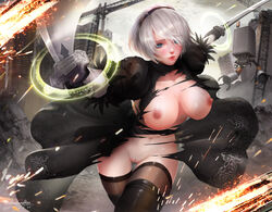 yorha 2b from nier by windwalker