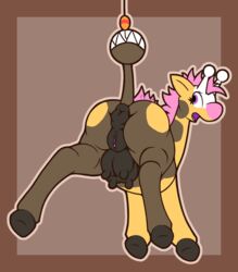 girafarig from nintendo by ikakins