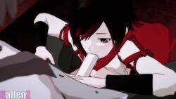 3d animated blowjob deep_blowjob erection fellatio female harvesting_moons incest kallenz male mystral_outfit no_sound non-blood_related oral penis qrow_branwen ruby_rose rwby source_filmmaker straight uncle_and_niece video