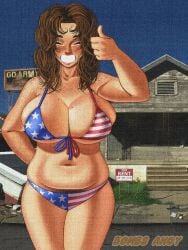 american_flag_bikini big_ big_breasts big_hips bikini bombsahoy bush hairy_pussy original pubic_hair pubic_hair_peek pussy_hair