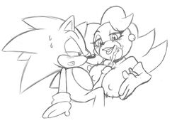 adventures_of_sonic_the_hedgehog breasts breezie_hedgebot_robotnik breezie_the_hedgehog cum leatherruffian nipples outercourse paizuri penis sonic_(series) sonic_the_hedgehog