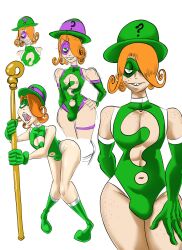 1boy ass bulge creamypastatc dc_comics femboy male riddler tagme