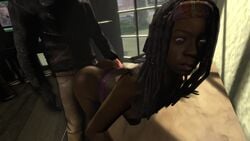 3d animated bent_over dark-skinned_female feardayboogie michonne mp4 neegan no_sound rape source_filmmaker tagme the_walking_dead_(series) tibbels1181 video