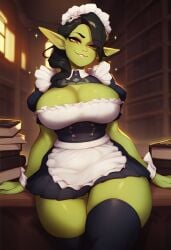 1girls ai_generated big_ass big_breasts big_thighs breasts breasts_bigger_than_head curvaceous curvy curvy_figure digital_media_(artwork) female goblin goblin_female green-skinned_female green_body green_skin hips hourglass_figure huge_ass huge_breasts huge_thighs humanoid jay_aury large_ass large_breasts large_thighs legs light-skinned_female light_skin mature mature_female slim_waist thick thick_hips thick_legs thick_thighs thighs voluptuous waist wide_hips wide_thighs