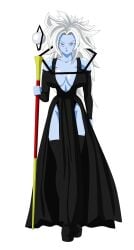 1female 1girls 2019 accurate_art_style angel_(dragon_ball) bare_shoulders blue_skin blue_skinned_female cleavage clothed clothed_female clothes clothing digital_art digital_drawing_(artwork) digital_media digital_media_(artwork) digital_painting_(artwork) dragon_ball dragon_ball_xenoverse female female_focus female_only female_solo hexagon hourglass_figure hourglass_figured_female long_hair long_hair_female long_white_hair looking_at_viewer original original_character salvamakoto sexy sexy_body sexy_dress sexy_female sexy_woman shiny shiny_boobies shiny_boobs shiny_breasts shiny_skin shiny_tits shiny_titties skimpy skimpy_clothes skimpy_dress skimpy_outfit solo solo_female solo_focus story story_at_source story_in_description thigh_gap thigh_highs thighhighs thighs white_hair white_hair_female