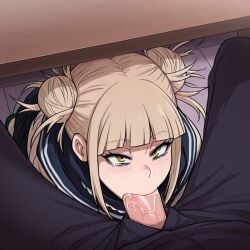 1girls ai_generated blonde_hair boku_no_hero_academia himiko_toga my_hero_academia tagme toga_himiko