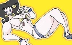 ballsack bikini consenting cute drag_queen hidden_penis lollipop_chainsaw name_calling no_text_version porn_star summer swan_(lollipop_chainsaw) thick_thighs