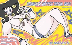 ballsack bikini consenting cute drag_queen hidden_penis lollipop_chainsaw name_calling porn_star summer swan_(lollipop_chainsaw) thick_thighs