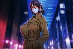 1girl 2d 2d_(artwork) 2d_animation ai_generated animated anime anime_style big_breasts blacked breasts cheating curvy curvy_figure lovelacea mizuki_shiranui nipples perfect_body presenting puffy_nipples raikage sweat taimanin_(series) uncensored vaginal_penetration video voluptuous voluptuous_female