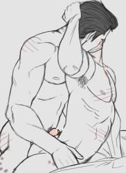 anal anal_penetration anal_penetration_from_behind anal_sex armpit_hair fucking johnny_gat kiss kissing kissing_while_penetrated making_out playa_(saints_row) prince_albert_piercing saints_row sex tagme