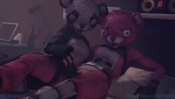 3d animated artist_name breasts clitoris crotch_cutout cuddle_team_leader dildo duo female female_only fingerless_gloves fortnite gloves hairless_pussy human insertion meatroza medium_breasts no_sound panda_team_leader pussy sex_toy source_filmmaker tagme url vaginal_insertion video yuri