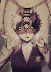 akira_kurusu gay joker_(persona) male male/male male_only persona persona_5 ren_amamiya yaoi