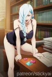1girl 1girls ai_generated anime breasts curvy curvy_female curvy_figure eyes female fit hair jujutsu_kaisen mei_mei_(jujutsu_kaisen) nsfw stickyai tits voluptuous