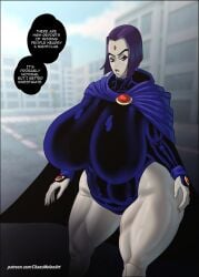 breasts_bigger_than_head chaosmelon dc dc_comics huge_ass huge_breasts raven_(dc) superheroine tagme teen_titans venus_body