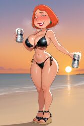 ai_generated bikini family_guy huge_breasts lois_griffin thighs