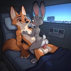 1boy 1boy1girl 1girls 2d 2d_(artwork) ai_assisted ai_generated animal_genitalia anthro anthro_on_anthro anthro_penetrating anthro_penetrating_anthro ass balls breasts bunny bunny_ears bunny_girl bunny_tail cowgirl_position digital_drawing_(artwork) digital_media_(artwork) erect_penis erection eye_contact female female_focus female_on_top female_penetrated fox fur height_difference hi_res high_quality high_resolution highres horny horny_female horny_male looking_at_another looking_at_partner male male/female male_penetrating male_penetrating_female medium_breasts nick_wilde on_back on_top penetration penis pleasure_face pussy pussy_lips riding riding_penis sex sideboob thick_thighs vagina vaginal vaginal_penetration vaginal_sex zootopia zootopia_2