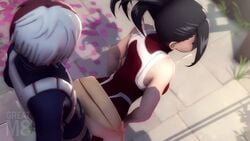 1boy 1girls 3d animated clothed_sex female greatm8 male momo_yaoyorozu my_hero_academia sex shouto_todoroki sound straight todoroki_shouto vaginal_penetration video yaoyorozu_momo