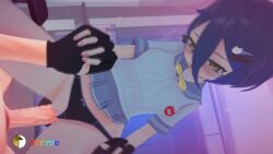 cowgirl cowgirl_position cum cum_drip cum_dripping_out_of_pussy cum_in_pussy cum_inside cumming cumshot dorimeeeeeeeee female_orgasm handholding henya_the_genius indie_virtual_youtuber koikatsu koikatsu_(medium) opennsfwsp panties_aside riding school_uniform schoolgirl schoolgirl_uniform sound tagme video virtual_youtuber voice_acted vtuber watermark
