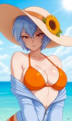 ayanami rei from neon genesis evangelion by lxlbanner