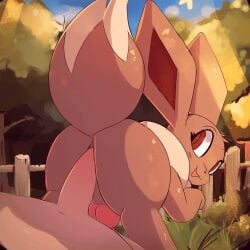 2d_animation anal anal_sex animal_genitalia animal_penis animated ass balls blush brown_body brown_fur canine_genitalia canine_penis detailed_background digital_media_(artwork) eevee erection feral feral_penetrated frame_by_frame fur generation_1_pokemon genitals hi_res human human_on_feral human_penetrating human_penetrating_feral interspecies knot knotted_penis larger_human larger_male lodetail looking_at_viewer looking_back looking_back_at_viewer loop male male/male male_on_feral male_penetrated male_penetrating male_penetrating_male mammal neck_tuft nintendo nude outside penetration penile penile_penetration penis penis_in_ass plant pokemon pokemon_(species) sex shrub size_difference smaller_feral smaller_male tree tuft zoophilia