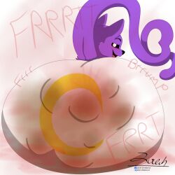 1girls cat_tail catnap_(poppy_playtime) diaper diaper_fetish fart fart_fetish feline female hyper_mess hyper_messing hyper_scat messy poppy_playtime poppy_playtime_(chapter_3) scat smiling_critters video_game_character video_games