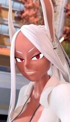 1girls dildo dildo_mask female gagging mirko miruko my_hero_academia rumi_usagiyama shieldshroud sound video
